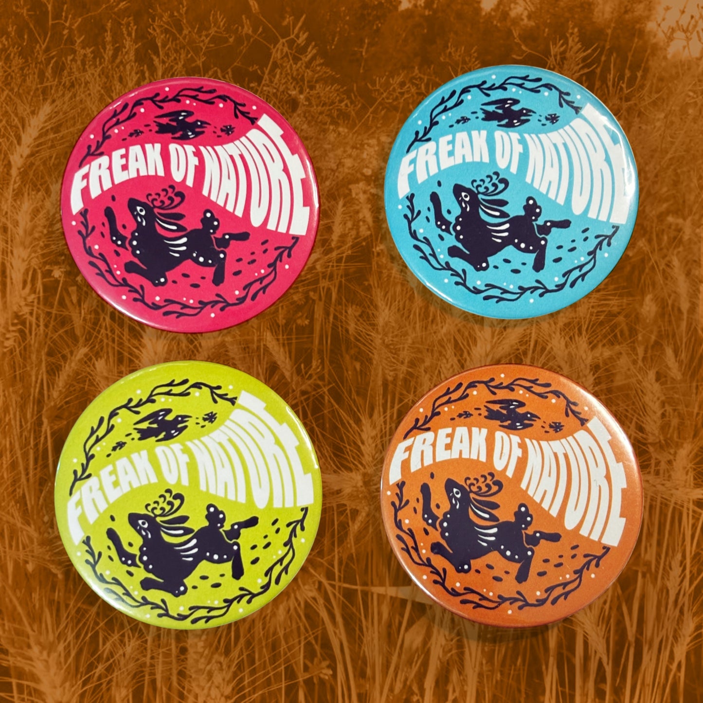 Freak of Nature - Button