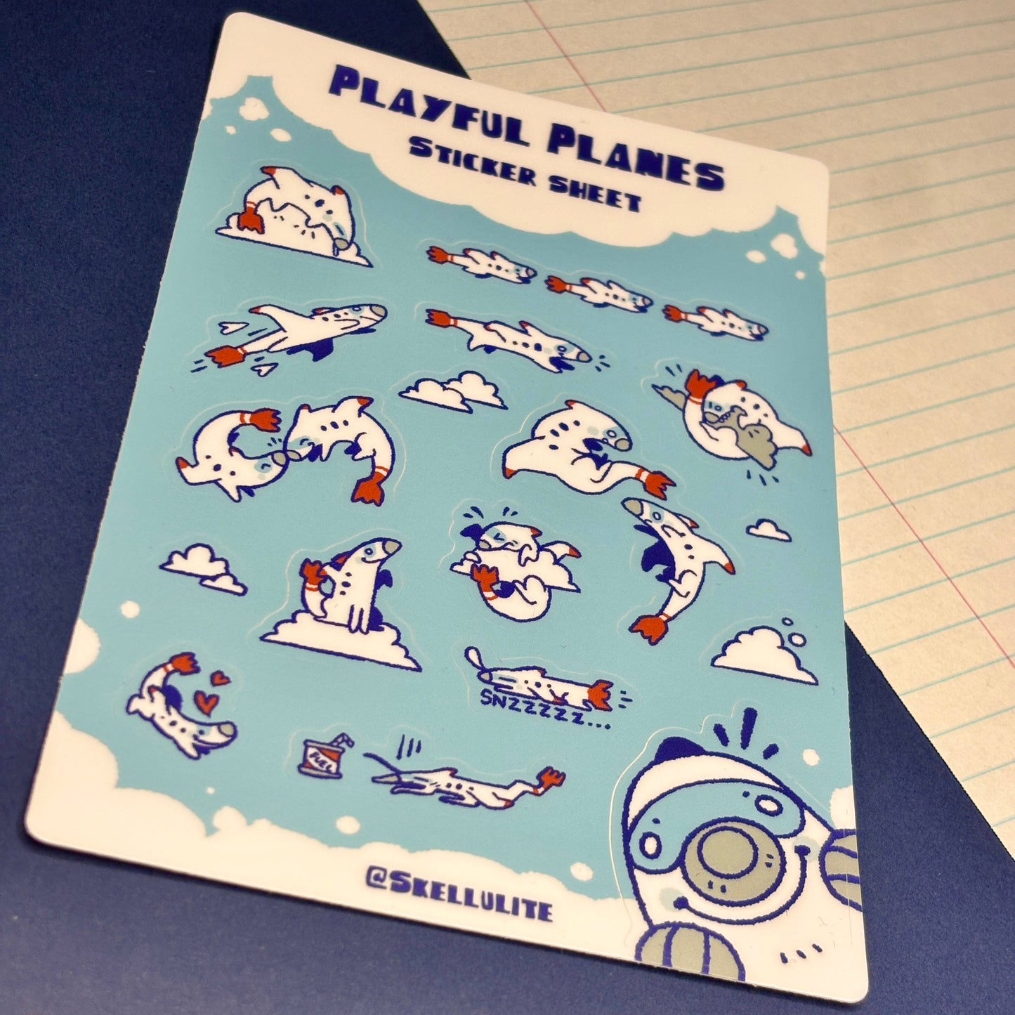 Playful Planes - Sticker Sheet