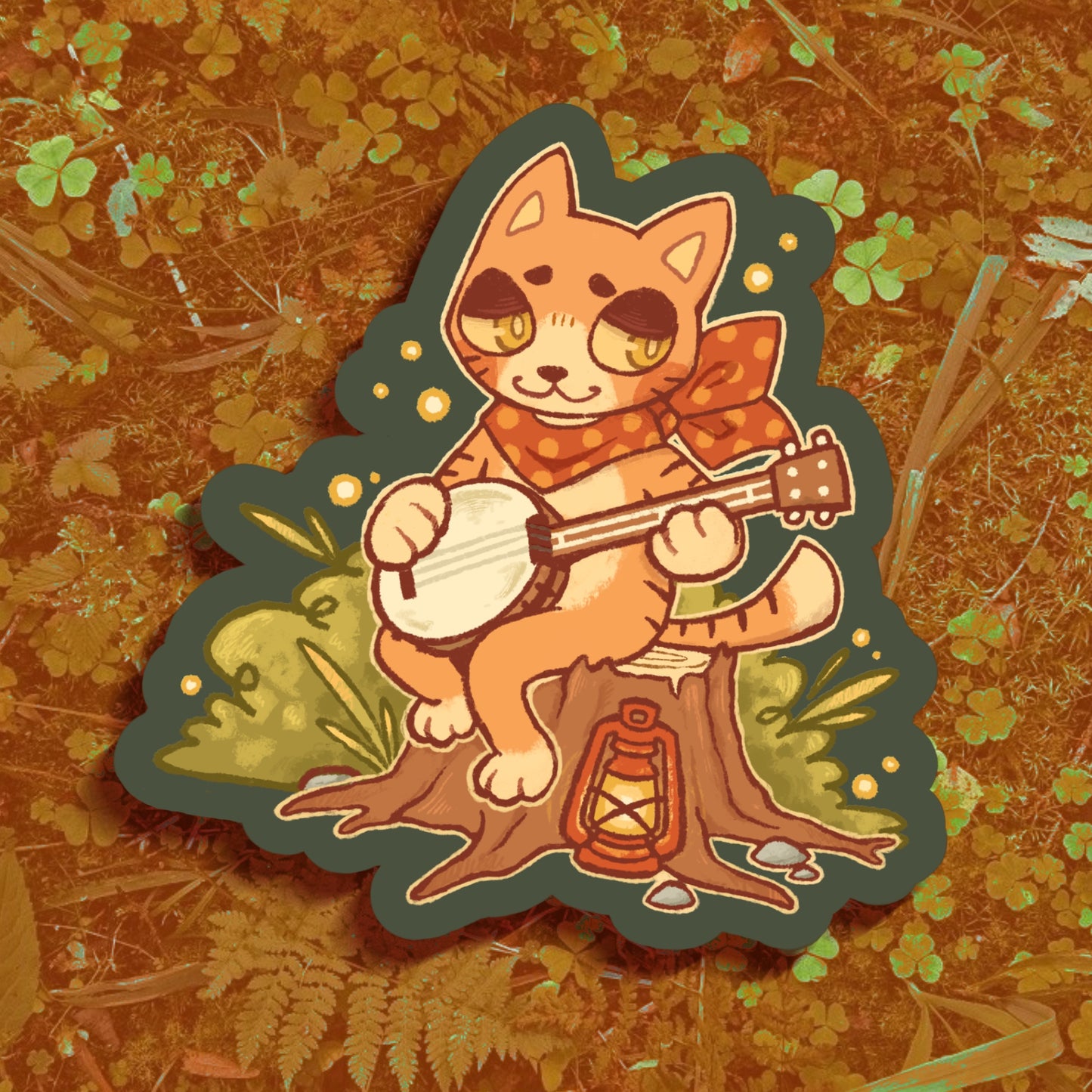 Chillin’ with the Fireflies - Sticker