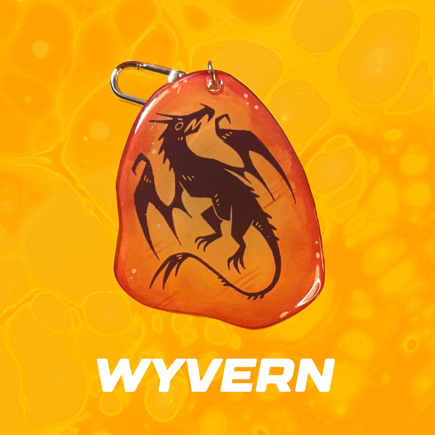 Amber Dragons - Keychains