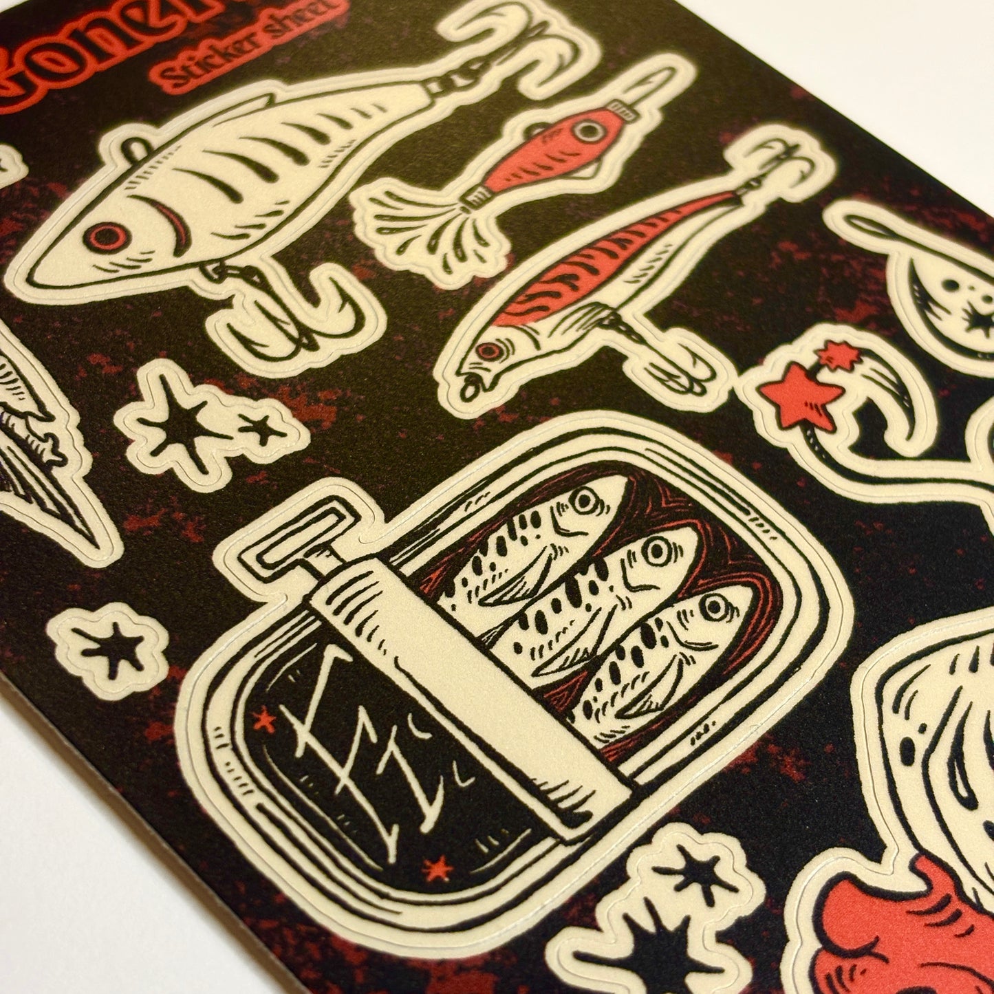 Gone Fishin' - Sticker Sheet