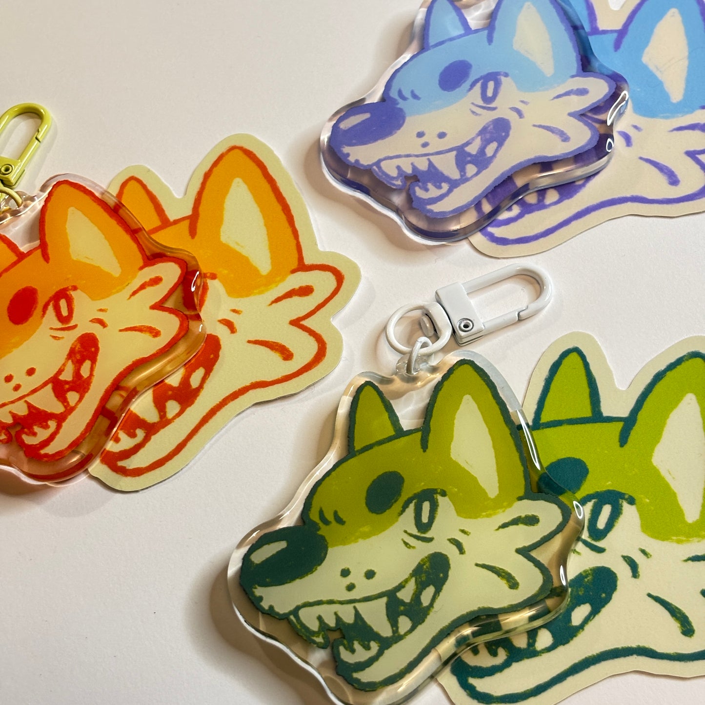 Toony Pups! - Keychain