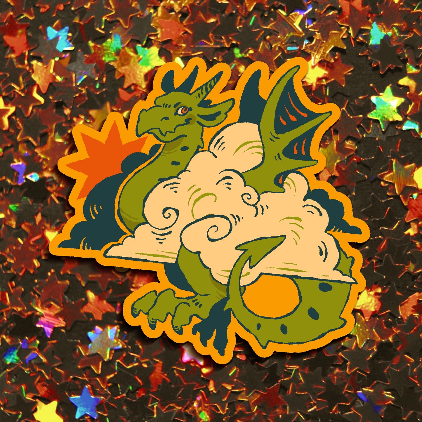 Cloud Dragon - Sticker