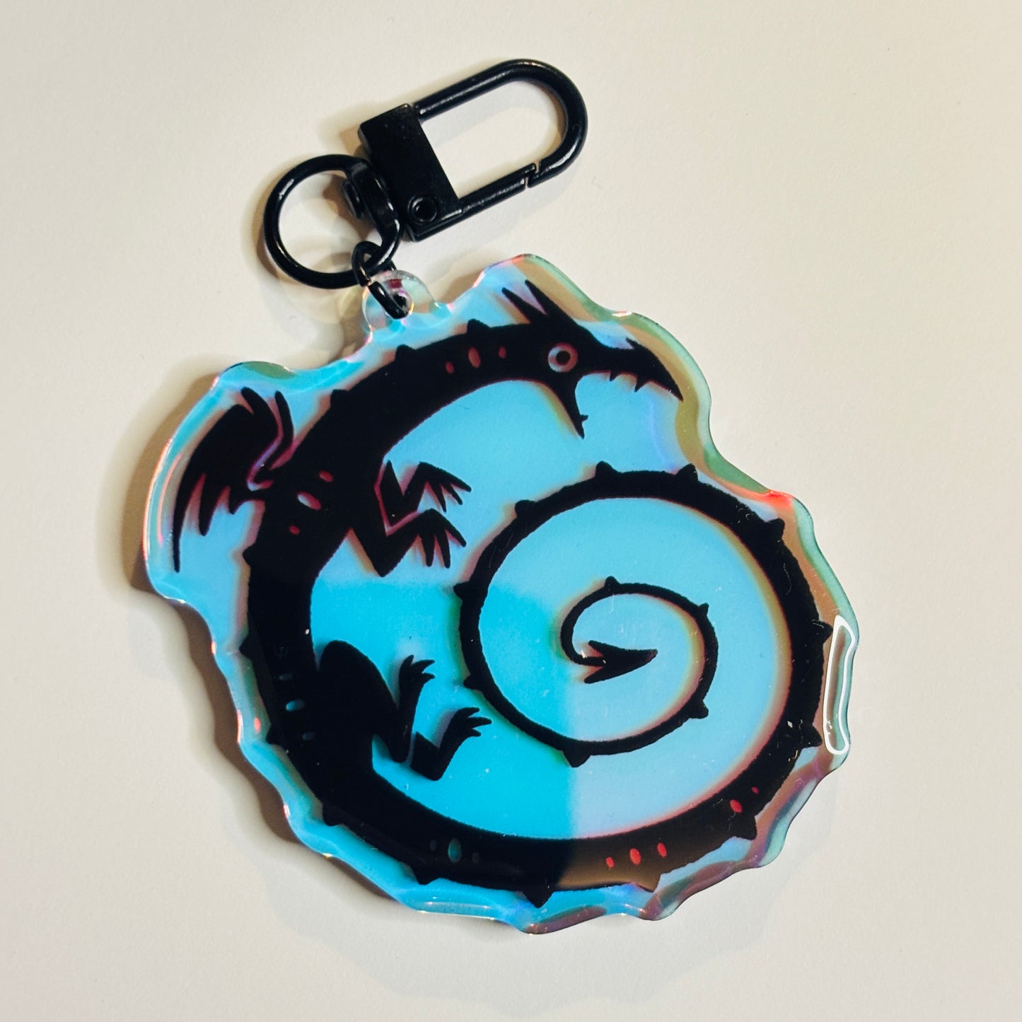 Spiral Dragon - Keychain