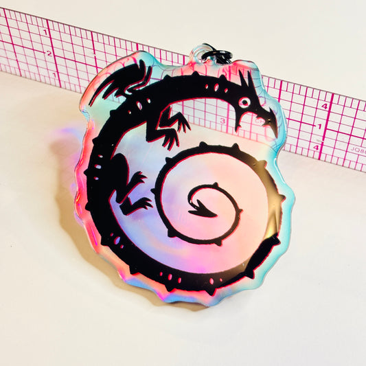 Spiral Dragon - Keychain