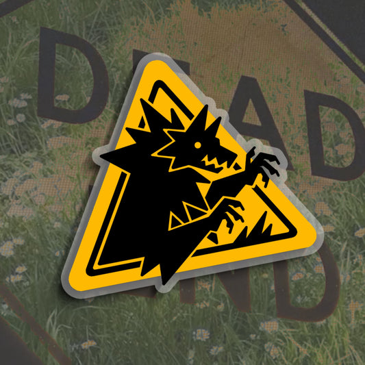 Werewolf xing - Sticker