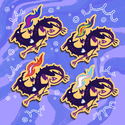 Pride Dragons - Stickers