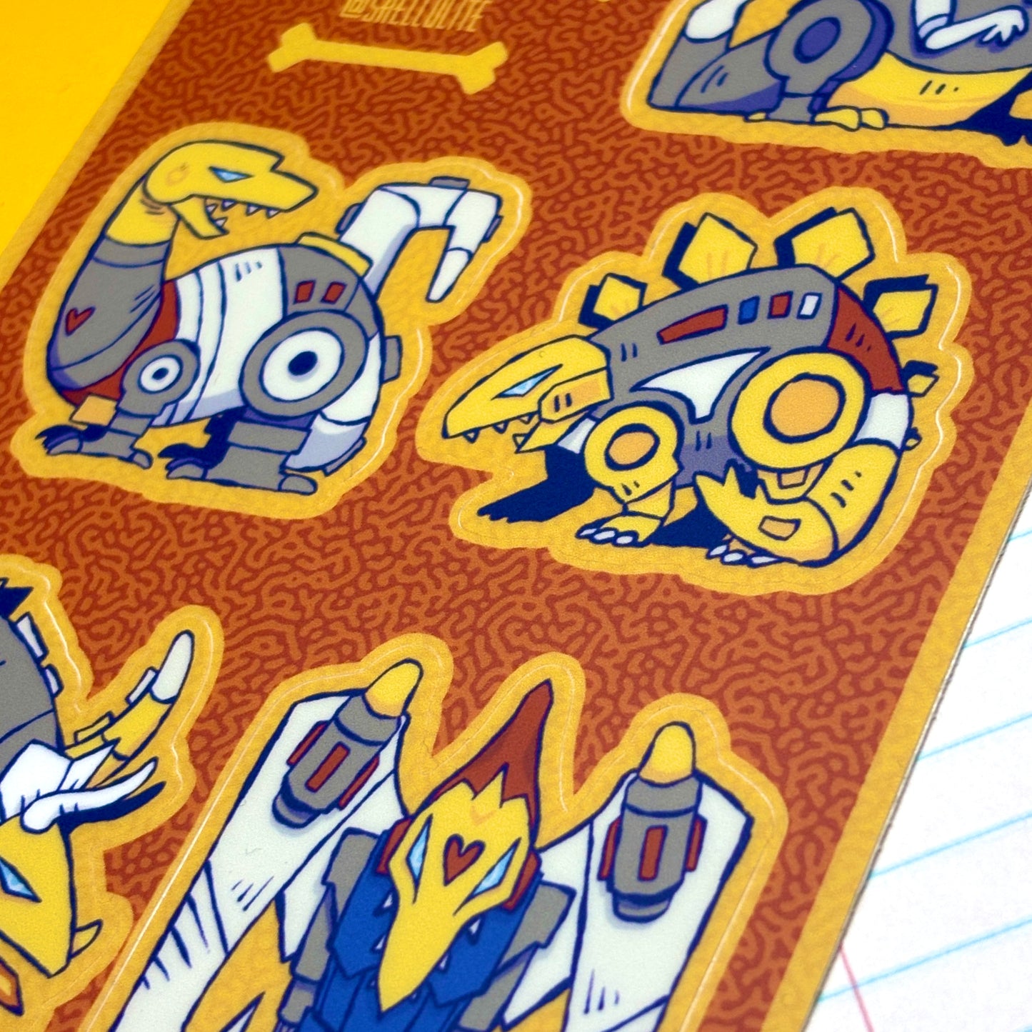 Dinobots - Sticker sheet