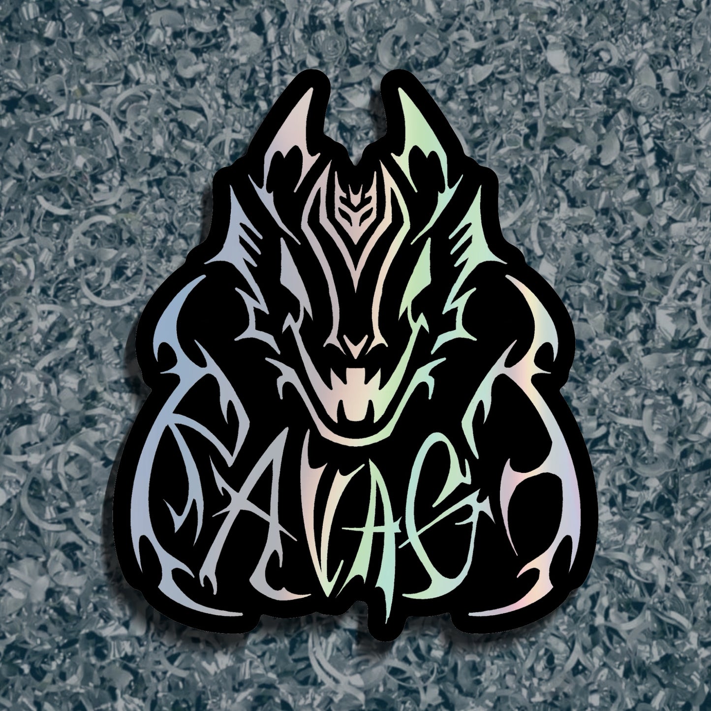 Metal Ravage - Holo Sticker