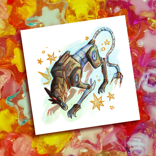 Starry Ravage - print