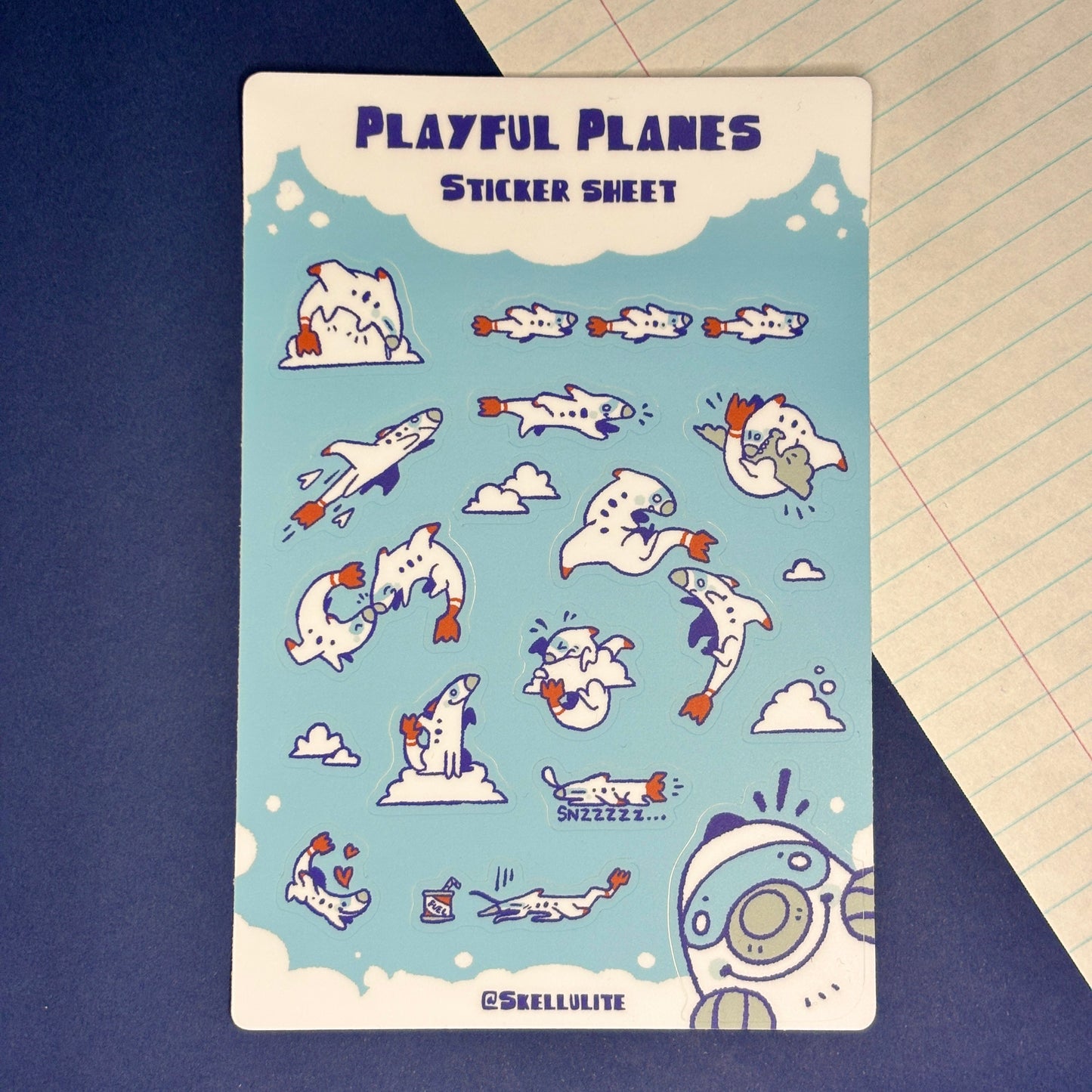 Playful Planes - Sticker Sheet