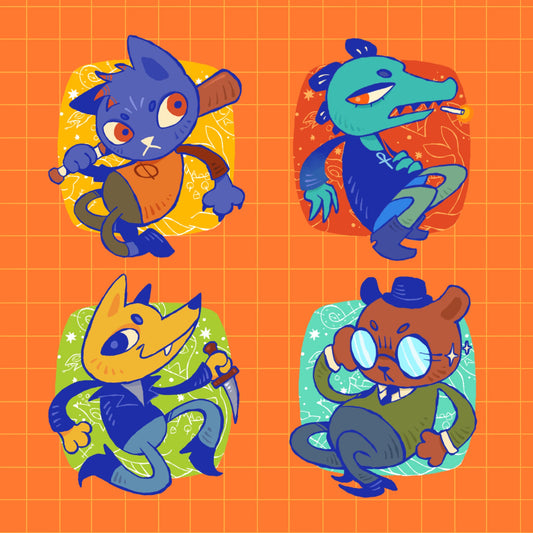 NITW Crew - Sticker pack