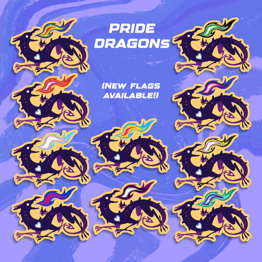 Pride Dragons - Stickers