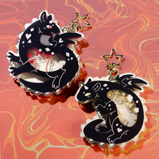 Shaker dragons - Keychains