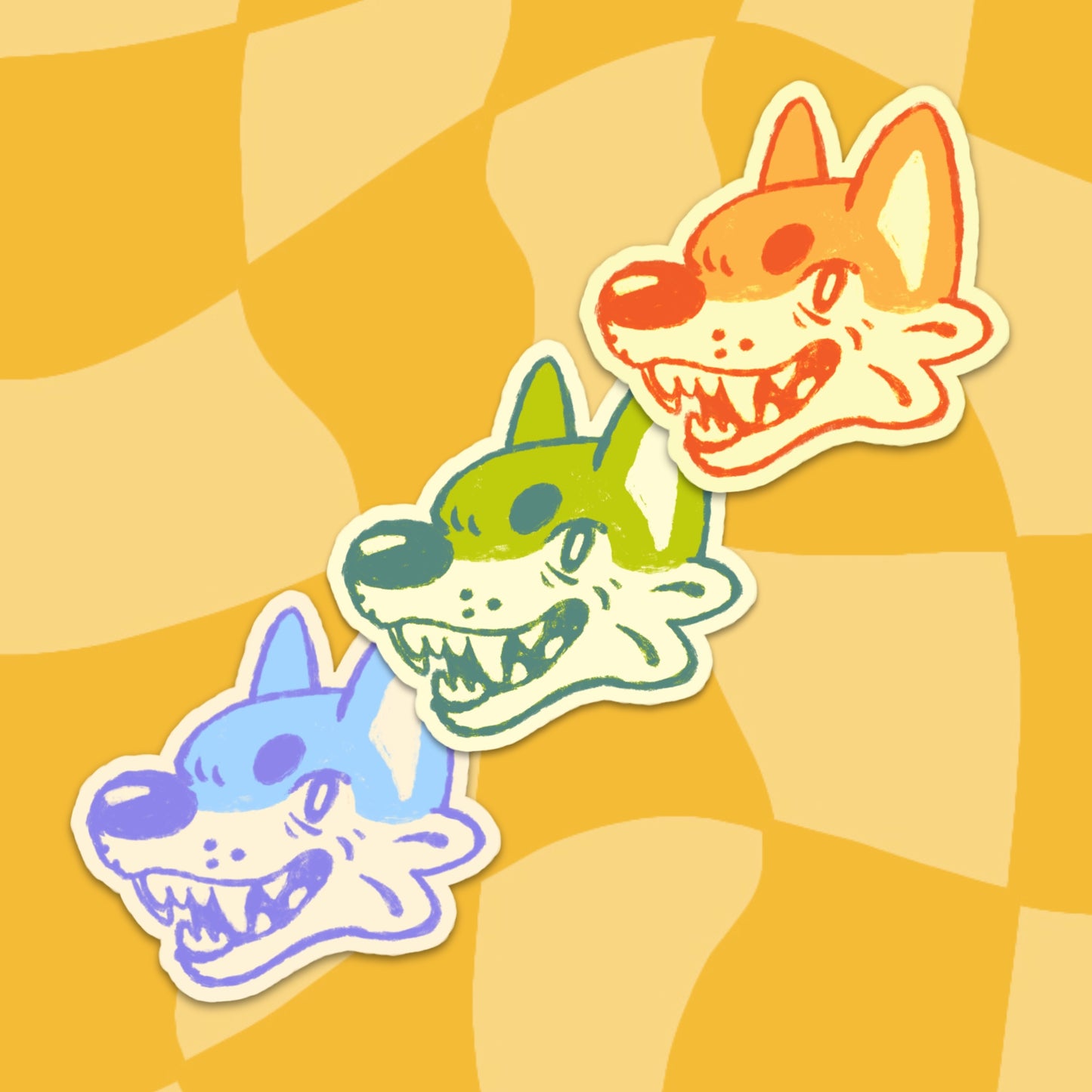 Toony Pups! - Stickers